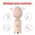 Sunfo Erdbeere - wasserfester Mini-Massager-Vibrator (rosa) 