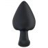 LP Spade - intelligenter, wiederaufladbarer, wasserdichter Analdildo (schwarz)