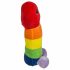 Plüsch-Penis - 30 cm (Regenbogen)