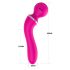 Lonely - 2in1 Austauschbarer Massagekopf und G-Punkt Vibrator (Pink) 