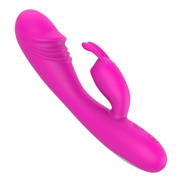 Lonely - wiederaufladbarer G-Punkt-Vibrator mit Klitorisarm (lila)