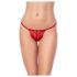 Mapalé - Spitzen-Babydoll und Tanga (Rot) - L/XL