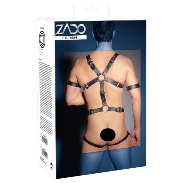 ZADO - Riemen, Lederkörpergeschirr Body - für Männer 