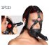 ZADO - Ledermaske mit Werkzeug-Dildo (schwarz) 