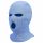 Balaclava - Gestrickte Maske mit 3 Öffnungen (Blau) 