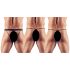 Svenjoyment - Herren Tanga Set - Schwarz (3-teilig) S-L 