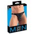 Svenjoyment - Strass-Besetzter Herren Tanga (Schwarz)  - M