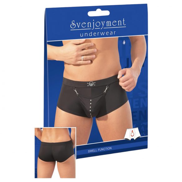 Piraten-Boxershorts (schwarz)  - L