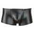 Svenjoyment - Doppel-Reißverschluss-Boxershorts (Schwarz) 