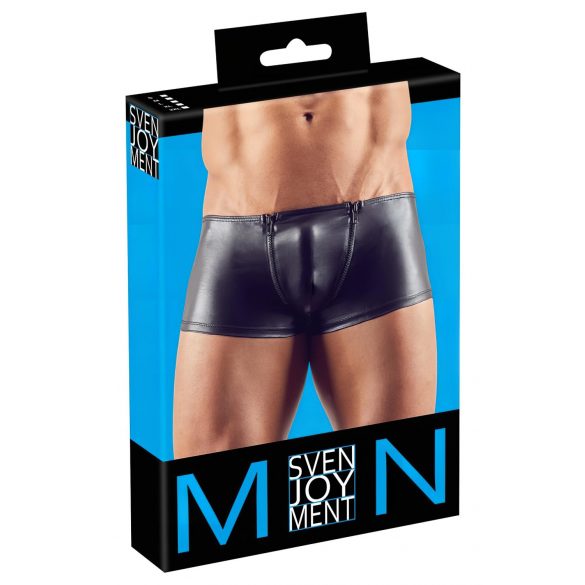 Svenjoyment - Doppel-Reißverschluss-Boxershorts (Schwarz)  - XL