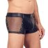 Svenjoyment - Boxershorts mit transparenten Seiteneinsätzen (schwarz) 