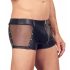 Svenjoyment - Boxershorts mit transparenten Seiteneinsätzen (schwarz)  - M