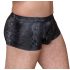 NEK - Boxershorts mit Schlangenhautmuster (schwarz) - L