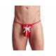 Geschenk-Tanga für Männer - rot (S-L) 