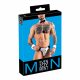 Svenjoyment - Männer Kellner Tanga Kostüm Set (Schwarz-Weiß)  - M