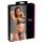 Cottelli - Offenes Spitzen-Set (schwarz)  - M