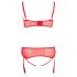 Cottelli Plus Size - Vielseitiges Dessous-Duo (Rot)