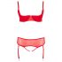 Cottelli Plus Size - Vielseitiges Dessous-Duo (Rot)