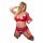 Cottelli Plus Size - anpassbares Dessous-Duo (rot)  - 95E/2XL