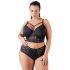 /Cottelli Plus Size - Träger-Spitzen-BH (schwarz)  - 90D