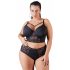 /Cottelli Plus Size - Träger-Spitzen-BH (schwarz)  - 90D