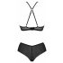 Passion Eco Kerria - Spitzen-Bikini-Set (Schwarz) 