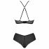 Passion Eco Kerria - Spitzen-Bikini-Set (Schwarz) 