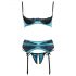 Cottelli - Jade - exklusives Push-Up-Set (grün) 