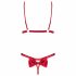 Obsessive Rubinesa - pikantes Dessous-Set (rot)