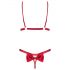 Obsessive Rubinesa - pikantes Dessous-Set (rot)