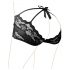 Cottelli - Pikante Spitzen-String (Schwarz) - XL