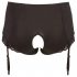 Cottelli Plus Size - Strumpfhalter-Offenhose (schwarz)