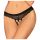 Obsessive Chemeris - offener Tanga (Schwarz)  - M/L