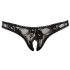 Cottelli - Sex-Tanga aus Spitze (schwarz)  - L