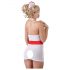 Cottelli - Strumpfhalter Krankenschwesterkleid  - XL