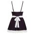 Cottelli - Zimmermädchen Kleid mit Schürze (schwarz-weiß)