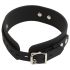 Bad Kitty - Silikon Halsband mit Leine (schwarz) 