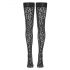 Cottelli Legwear - Leopardenmuster Strümpfe (Schwarz)  - 5