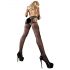 Cottelli - Gewellte Sexstrumpfhose (schwarz) - M