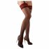 Cottelli - Bestickte Strumpfhose  - 3/M-L