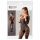 NO:XQSE - Blumiges Catsuit - Schwarz (S-L) 