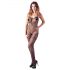 NO:XQSE - Spitzenmuster Catsuit - Schwarz (S-L)