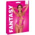 Cottelli - Netz-Catsuit (pink) - S-L