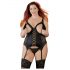 Cottelli Plus Size - Verstellbares Straps-Top (Schwarz) - 3XL