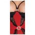 Cottelli - Hebe-Top-Set mit Spitzeneinsatz (rot)