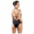 Cottelli - Spitzen-Neckholder-Body (schwarz)  - L