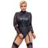 Cottelli Bondage Plus Size - Body mit Spitzenärmeln (Schwarz) - 2XL