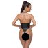 Cottelli Party - tief ausgeschnittener Body (schwarz) - XL