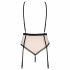 Obsessive Lilines - Strumpfhalter-Body (pink) - L/XL