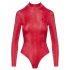 Cottelli - Schlangenledermuster-Body (Rot) - M